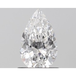 Diament laboratoryjny bezbarwny szlif gruszkowy, 1.17ct, VVS2, D, IGI LG667447612